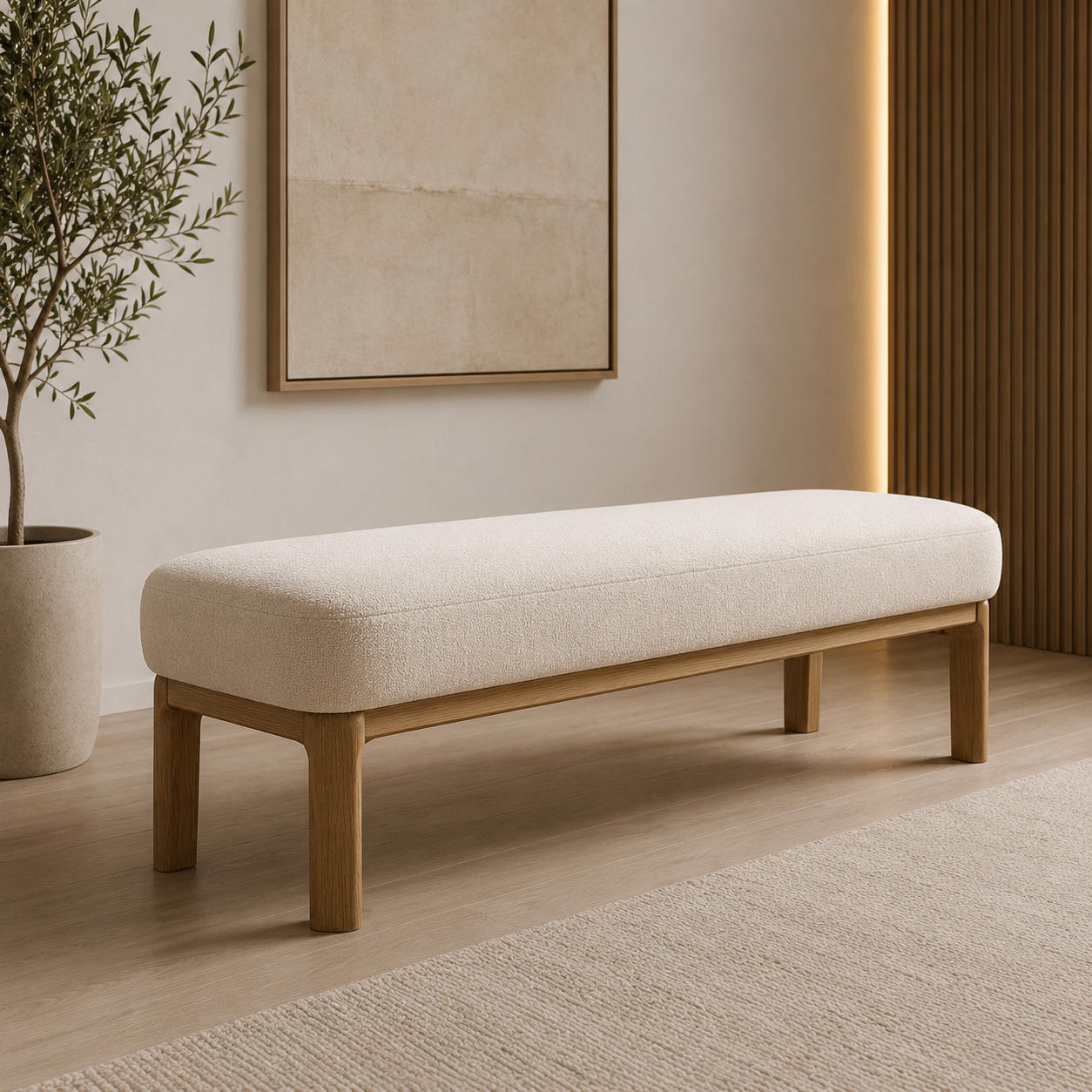 Vienna Upholstered Bench