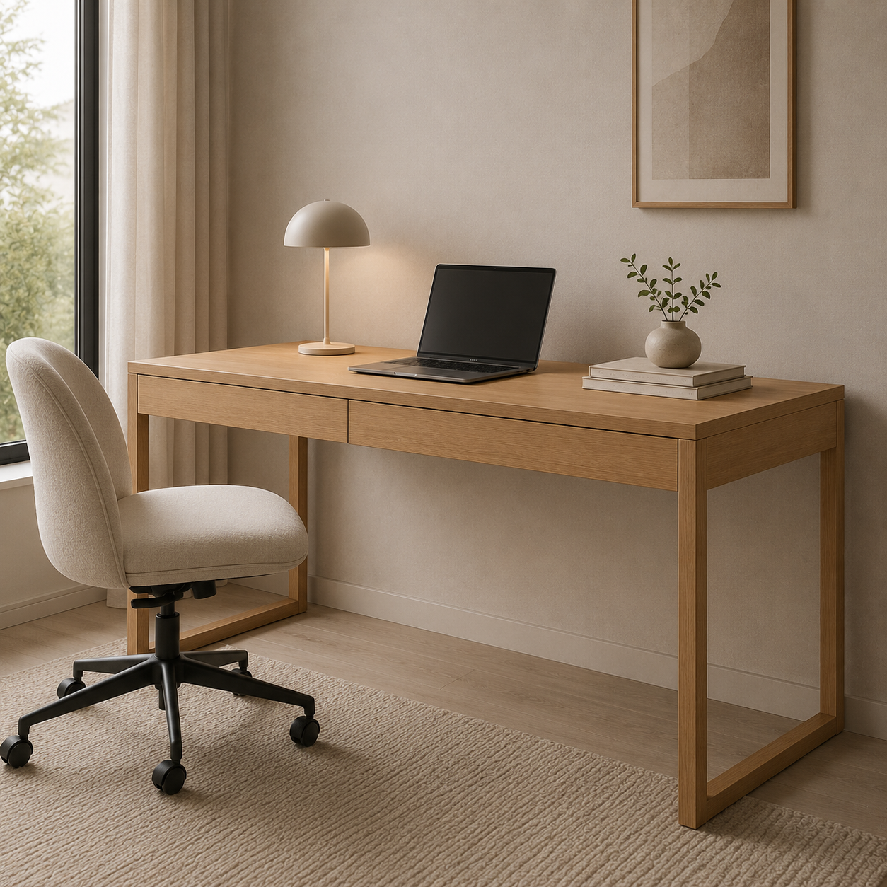 Minimalist Desk Copenhagen
