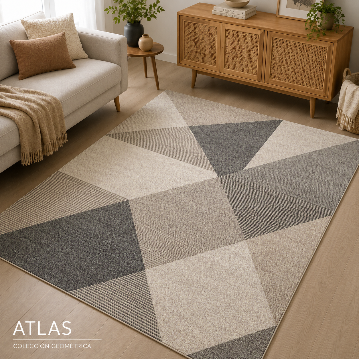 Atlas Geometric Carpet