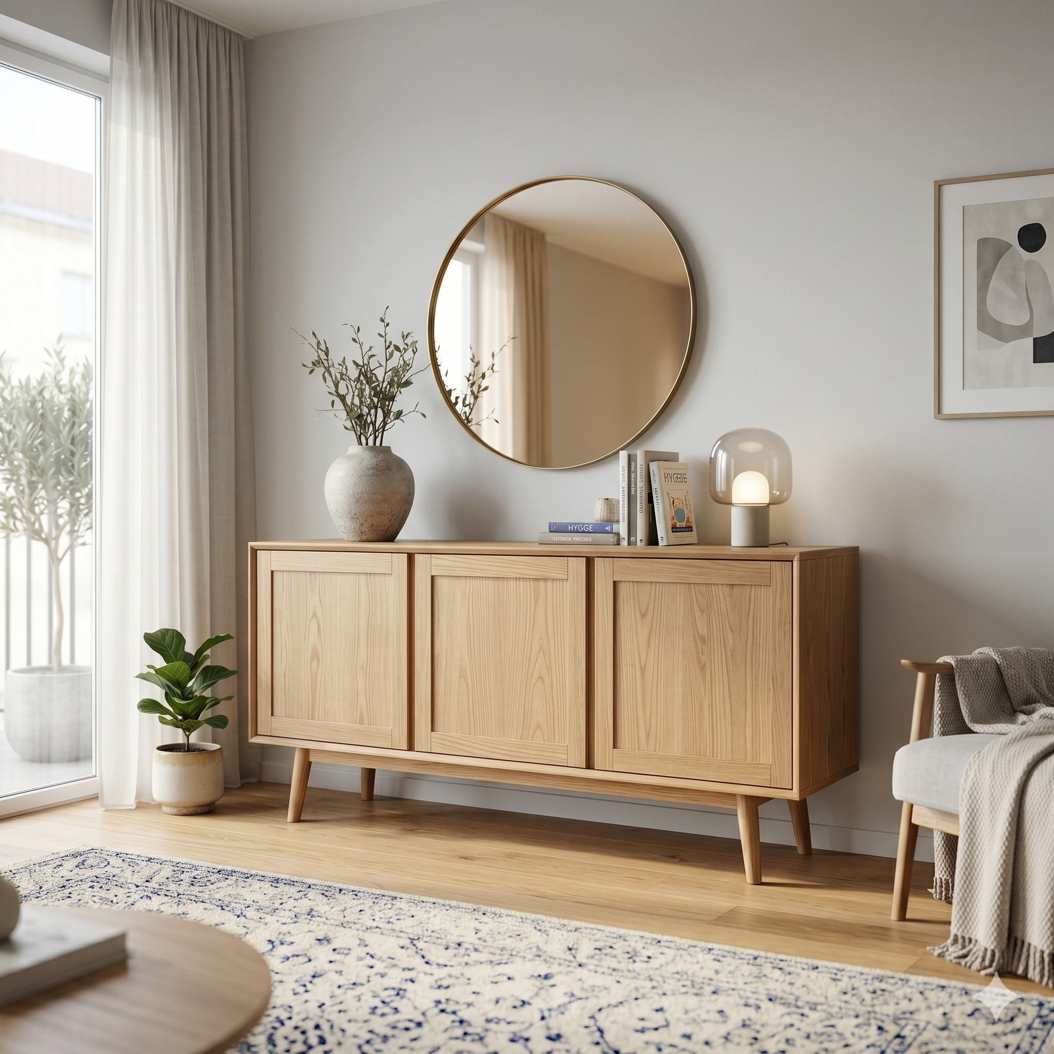 Bergen Scandinavian Sideboard