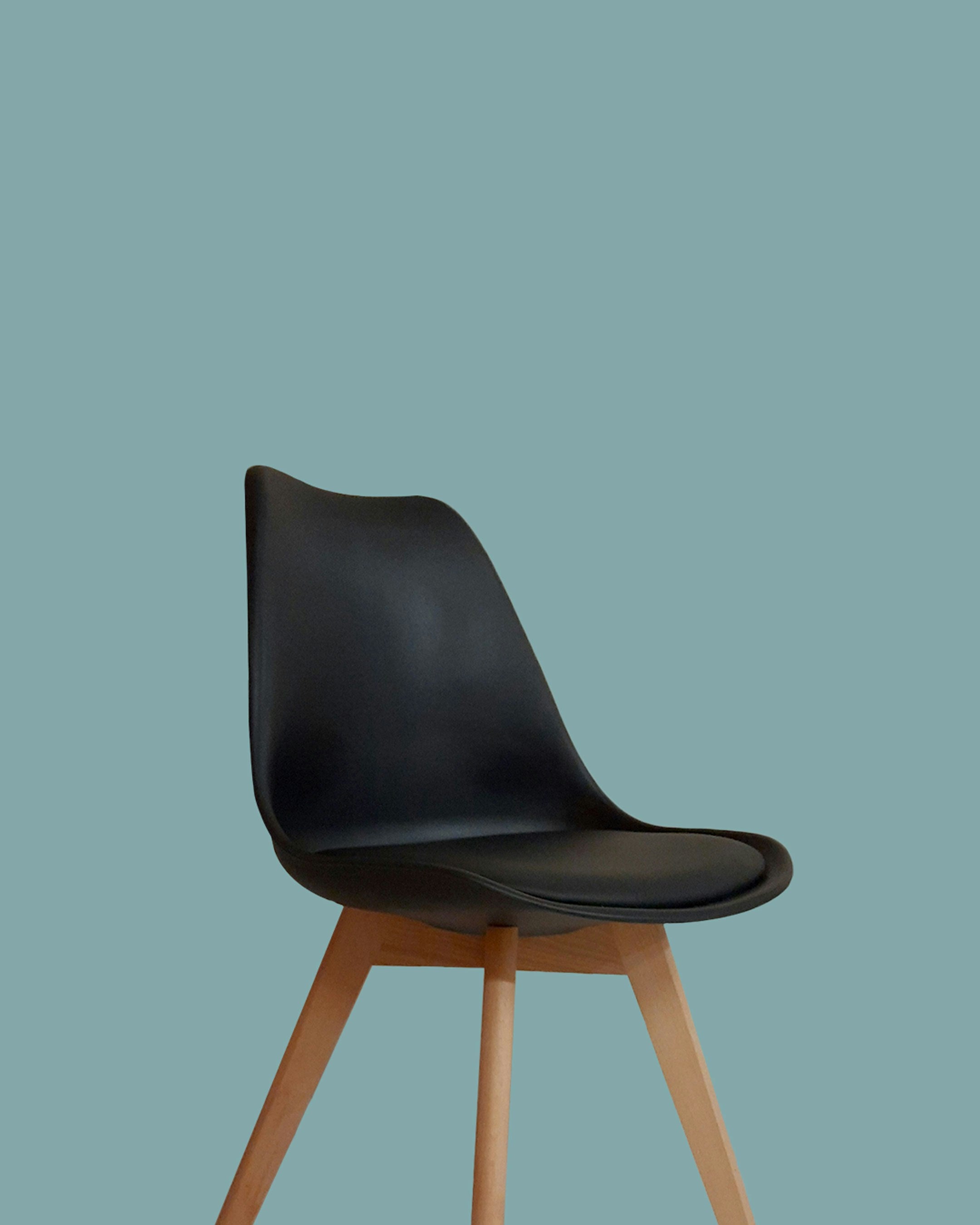 Silla comedor negro
